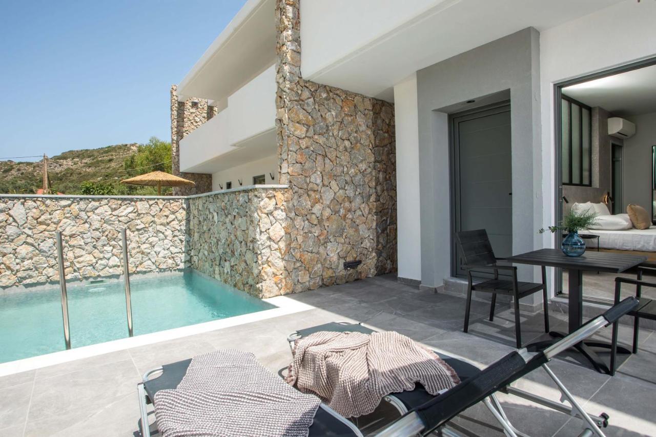 Milena Suites Faliraki Exterior foto